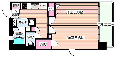 【間取り】 | エステムプラザ福島ジェネル
