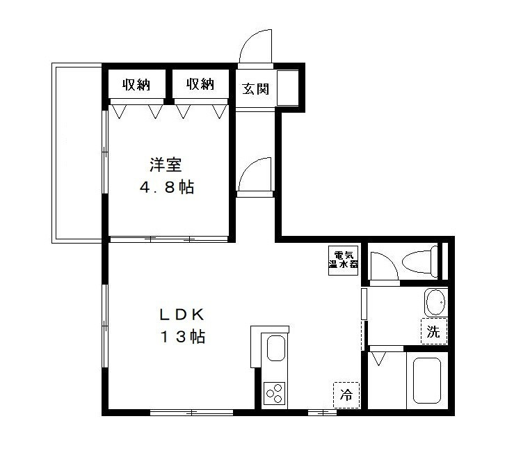 【仲介手数料：50％OFF】対象物件！の間取り