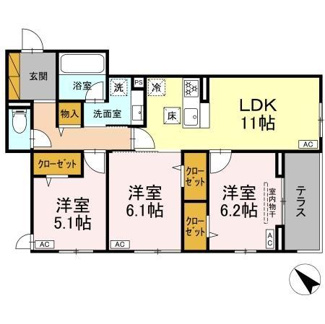 【間取り】 | D-Lupinus