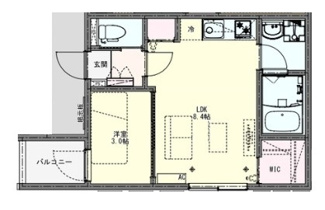 【間取り】 | KEIAI RESIDENCE 淵野辺 | 間取りです。