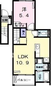 ブリッサ港西Ⅱの間取り