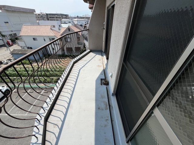 パールハイツ竹若のバルコニー