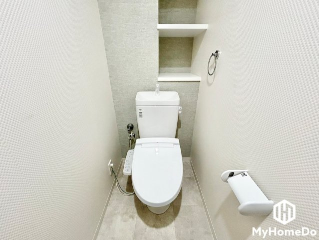 宝マンション小田井ウエストのトイレ|使いやすさとデザイン性を両立した、快適なトイレ空間