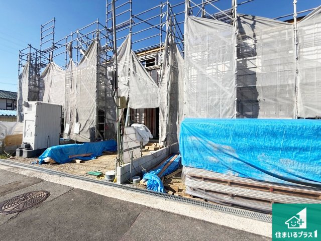 ◆柏原市玉手町　第3期　新築一戸建ての外観|現在建築中！落ち着いた街並みで新生活を始めることが出来そう！周辺の物件も併せてご紹介させて頂きます！