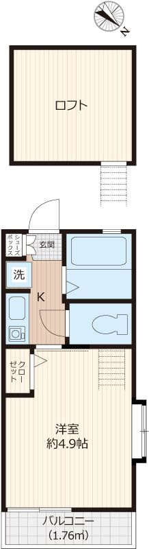 横浜市中区柏葉のアパート