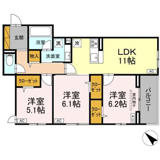 【間取り】 | D-Lupinus