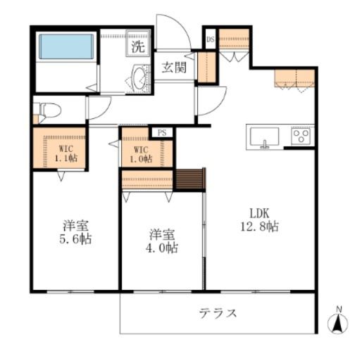 ルイ・ガーデンの間取り|★ペット共生マンション★