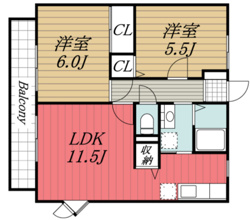 【間取り】 | ベルウッド　弐番館　Ⅰ棟