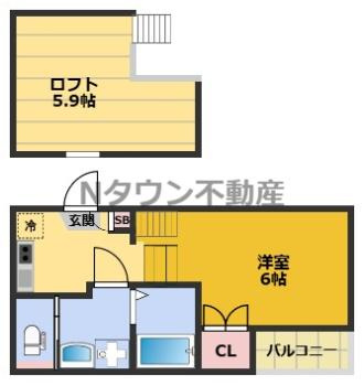 【間取り】 | MAISON CASABLANCA | 間取りです。