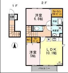 レガーロ.STの間取り