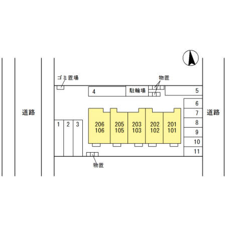 Solana(ソラーナ)の区画図