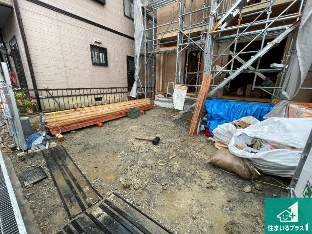 近江八幡市堀上町　第1期　新築一戸建ての外観|現在建築中！落ち着いた街並みで新生活を始めることが出来そう！周辺の物件も併せてご紹介させて頂きます！