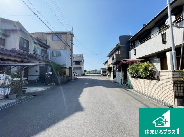 近江八幡市堀上町　第1期　新築一戸建ての前面道路含む現地写真|現在建築中！落ち着いた街並みで新生活を始めることが出来そう！周辺の物件も併せてご紹介させて頂きます！