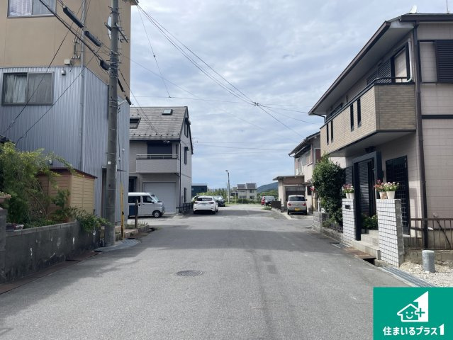 近江八幡市堀上町　第1期　新築一戸建ての前面道路含む現地写真|現在建築中！落ち着いた街並みで新生活を始めることが出来そう！周辺の物件も併せてご紹介させて頂きます！