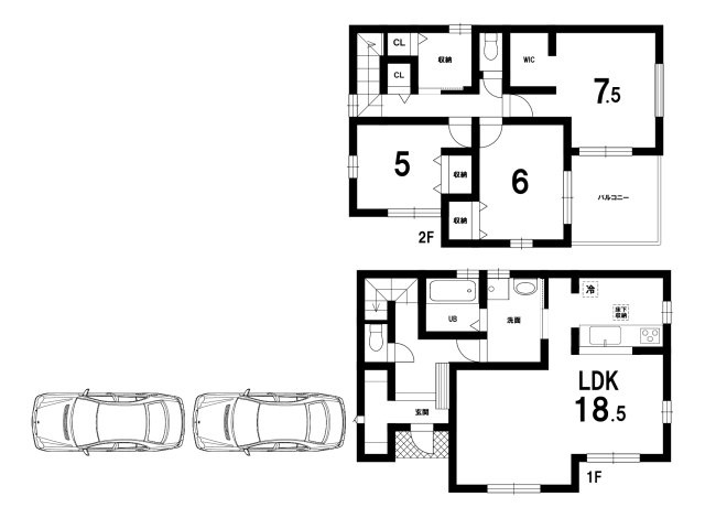 新築戸建の間取り