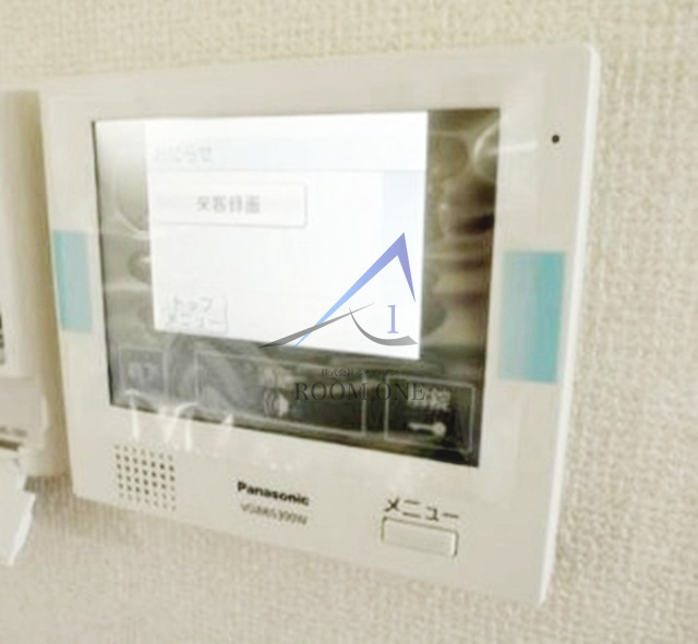 笹塚マンションのセキュリティ|モニター付きインターホンです。