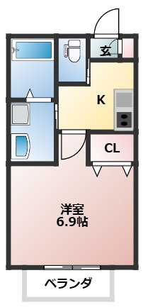 プラネアドール天台の間取り