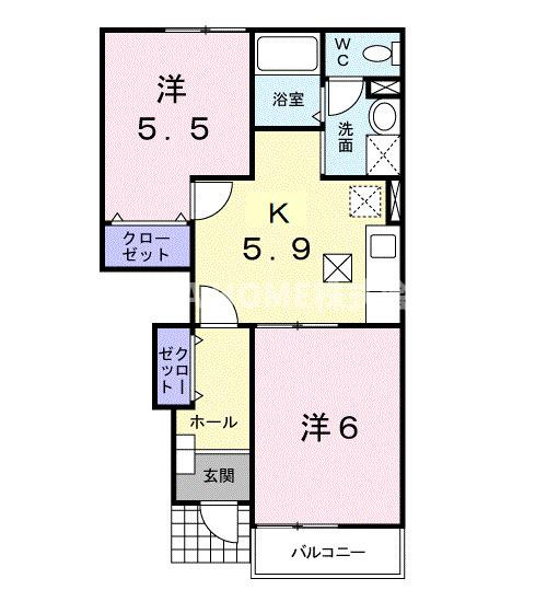 朝来市和田山町土田のアパート