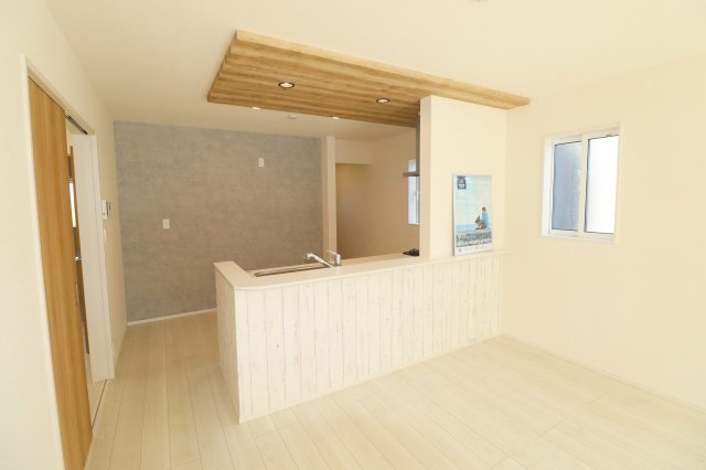 大玉村大山字行屋　　　６号棟　　　大山小学校、大玉中学区のキッチン|※同社施工例