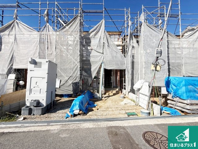 ◆柏原市玉手町　第3期　新築一戸建ての外観|現在建築中！落ち着いた街並みで新生活を始めることが出来そう！周辺の物件も併せてご紹介させて頂きます！