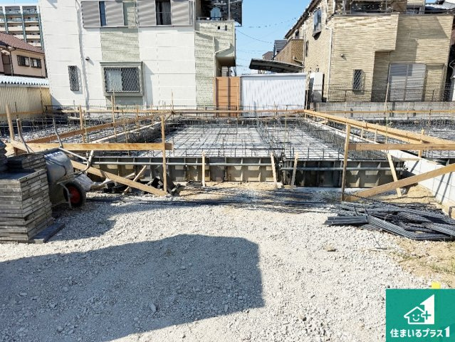 柏原市玉手町　第3期　新築一戸建ての外観|現在建築中！落ち着いた街並みで新生活を始めることが出来そう！周辺の物件も併せてご紹介させて頂きます！