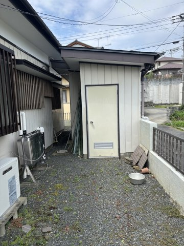 金山町朝日台 5DK 敷地面積170坪の庭