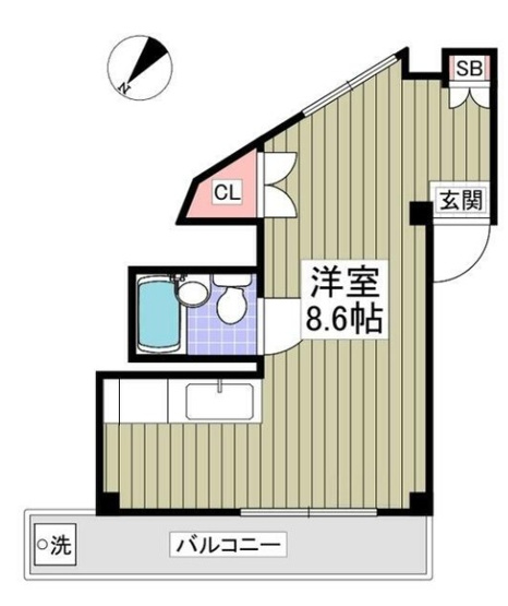 【間取り】 | サンハイム　中野