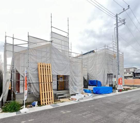 磯城郡田原本町黒田全4棟3号棟の外観|R8年7月27日撮影