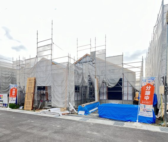 磯城郡田原本町黒田全4棟3号棟の外観|R8年7月27日撮影