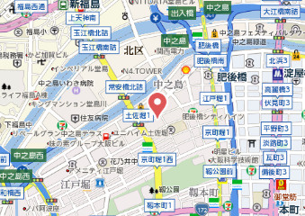 【地図】 | プリエ―ルTAT江戸堀