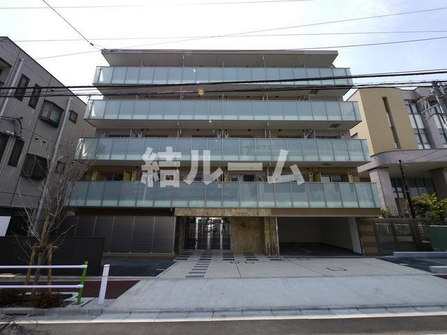 板橋区志村１丁目の賃貸マンションのエントランス