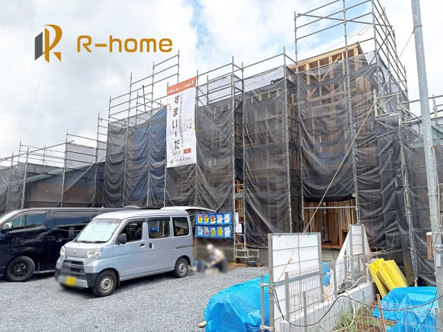 小美玉理羽刈第5　新築戸建て　2号棟の外観|ご予約を頂ければ、『平日』はもちろん『早朝』や『夜間』もご見学可能です♪お気軽にお申し付けください♪