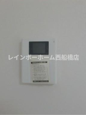 市川市南八幡５丁目のアパートのセキュリティ