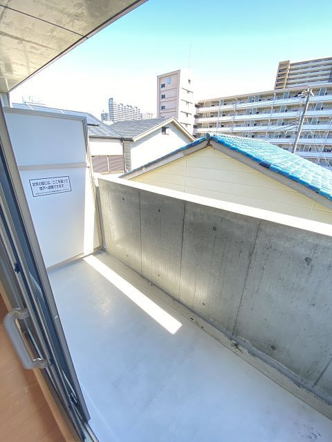 日和マンションのバルコニー
