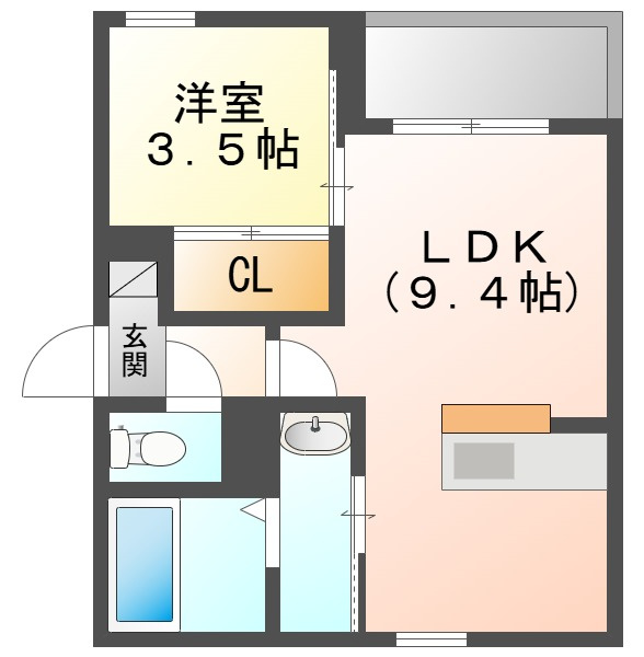 ＲＥＧＡＬＥＳＴ岡山駅西の間取り