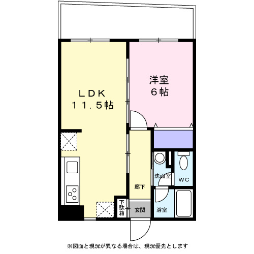 ＫＩＫＵＮＡ　ＨＯＵＳＥ　６７１１の間取り|間取り図