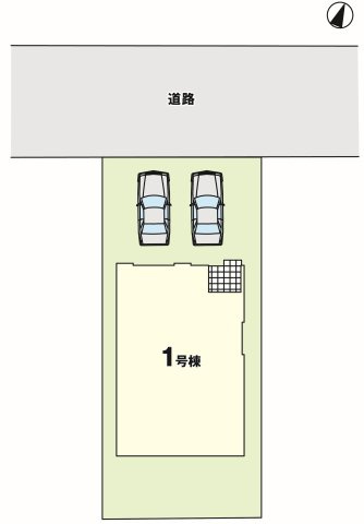 【サンスタ現地販売物件】羽村市神明台3丁目　限定1邸　太陽光発電付新築戸建の区画図