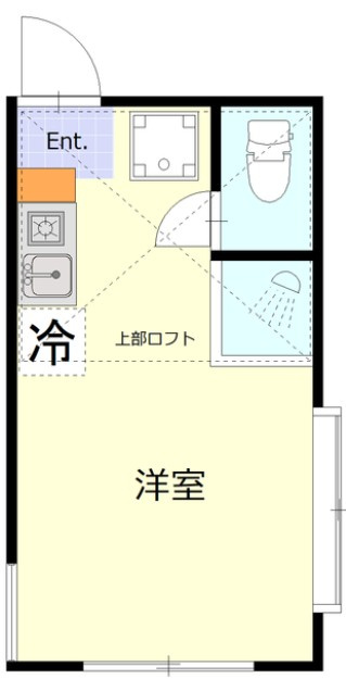 エアプレイス元住吉の間取り|間取りです。