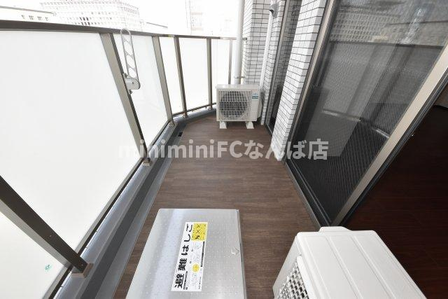 プレジオ鎗屋町のバルコニー