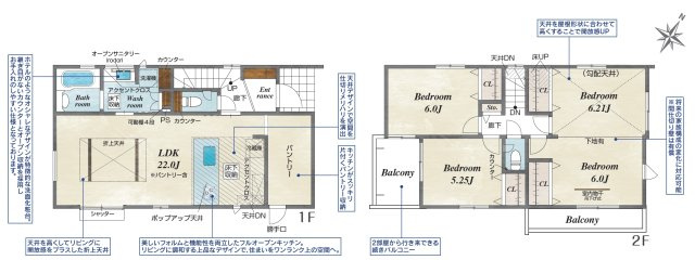 狭山市南入曽・全1棟　新築一戸建　～1部屋増やせる！～