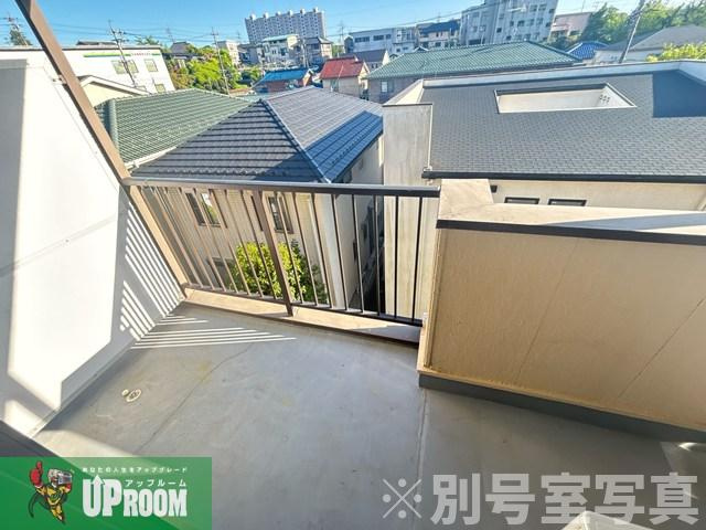 マンション若山のバルコニー