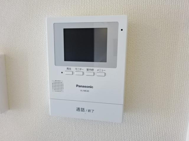 月のテラスのセキュリティ|カメラ付インターホン