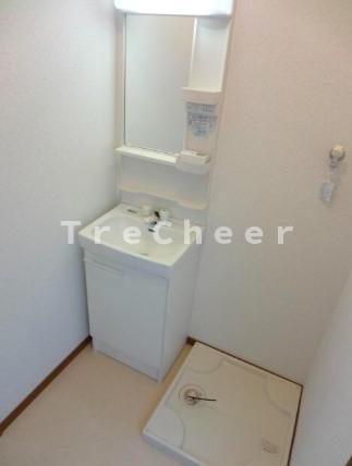 田澤アパートの洗面所
