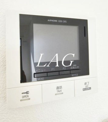 【セキュリティ】 | (仮称)ジーメゾン岩槻本町ヒナリア | モニター付きインターフォンです。（同仕様です。）