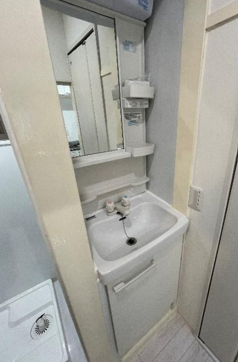 北千住川田貸家の洗面所