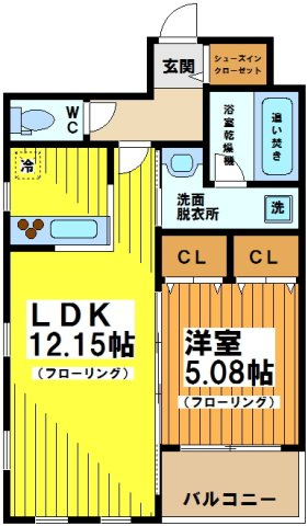 【間取り】 | メルベイユ浜田山