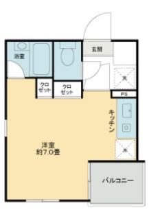 カルトゥーシュ芦花の間取り|間取りです。