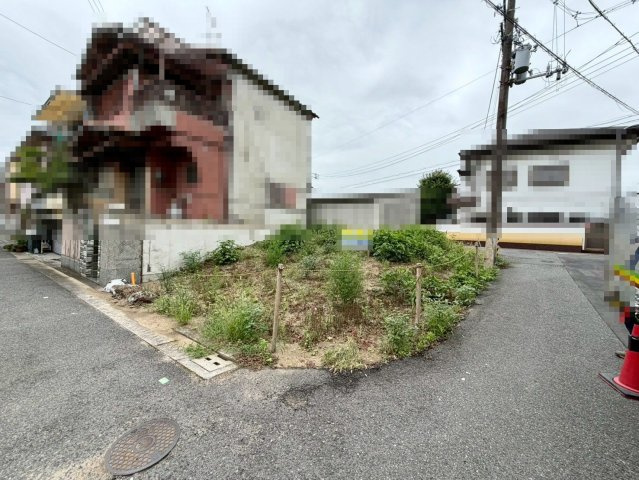 八田南之町　売土地の前面道路含む現地写真|【個性あふれる住まいを実現できる「建築条件無の売土地」です】