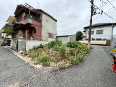 【前面道路含む現地写真】 | 八田南之町　売土地 | 【個性あふれる住まいを実現できる「建築条件無の売土地」です】