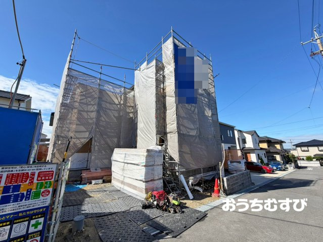 春日井市神屋町8期(全1棟)の前面道路含む現地写真